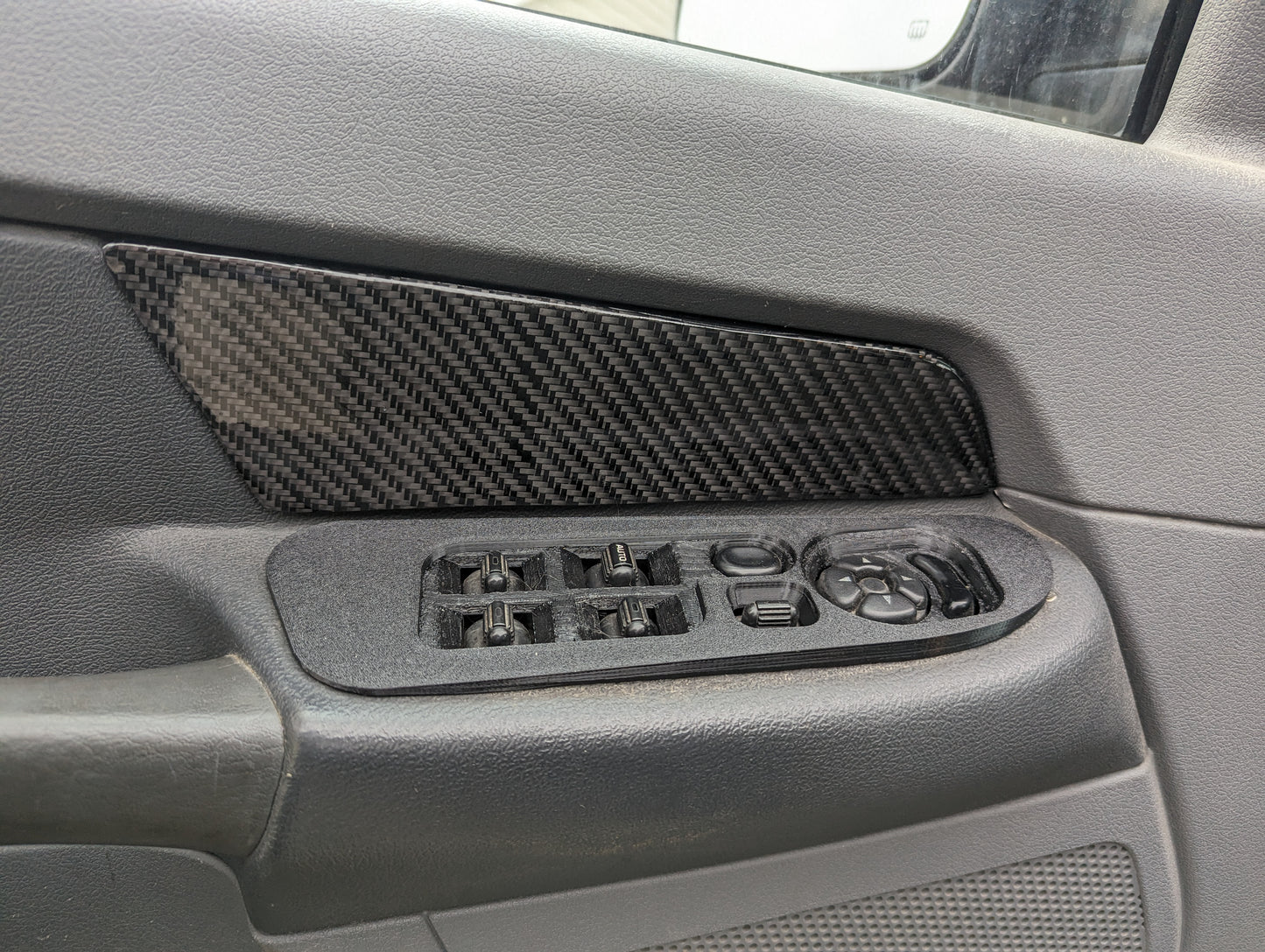 Front Window/Lock Switch Panels for 2003-2010 Dodge Ram