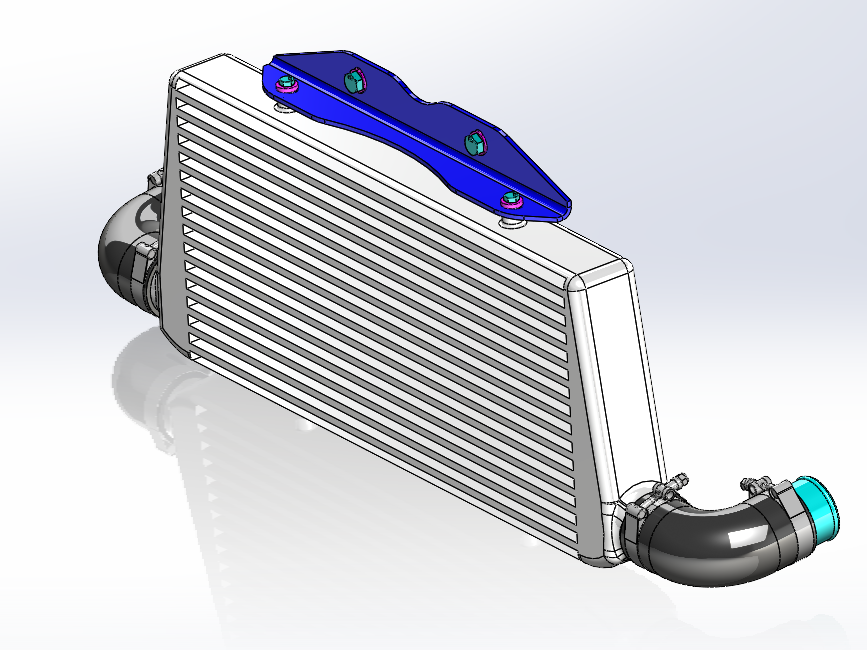 Upgraded Big Intercooler Kit for 2014-2019 Fiesta ST
