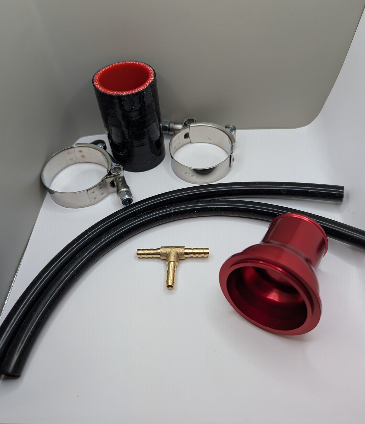 Fiesta ST TiALSport Q BOV Symposer Port Mounting Kit - Billet Adapter & Hardware