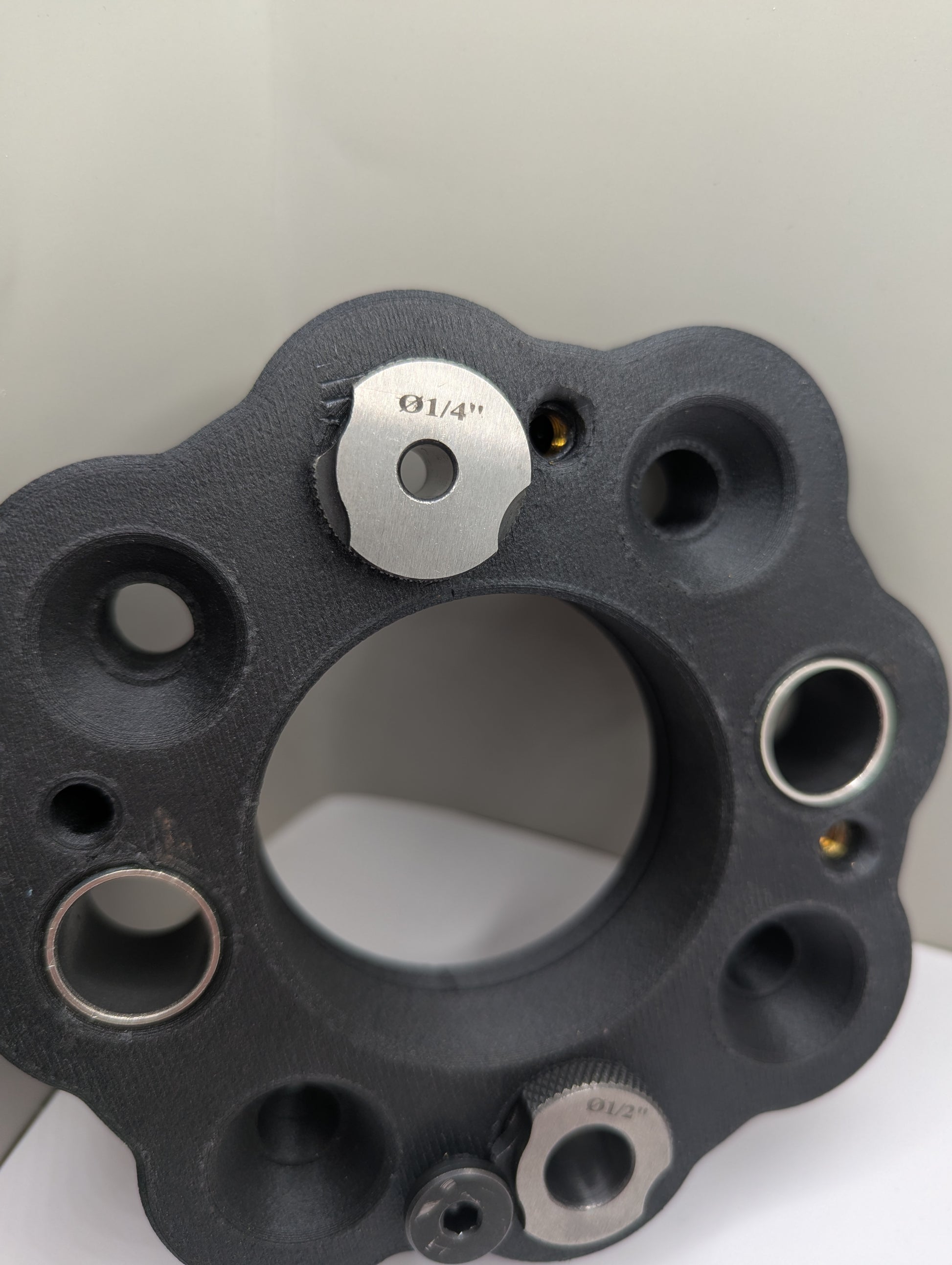 1/4 Drill bushing Close up