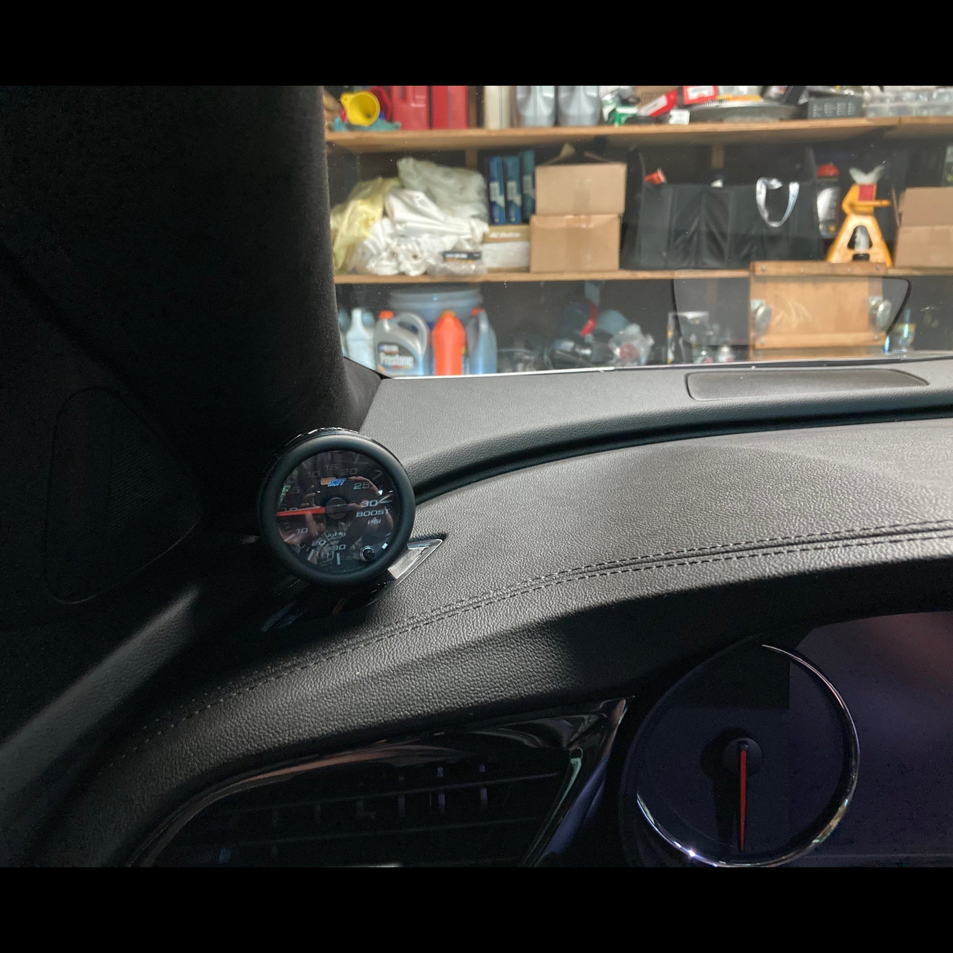 Front View Buick Regal GS Gauge Pod