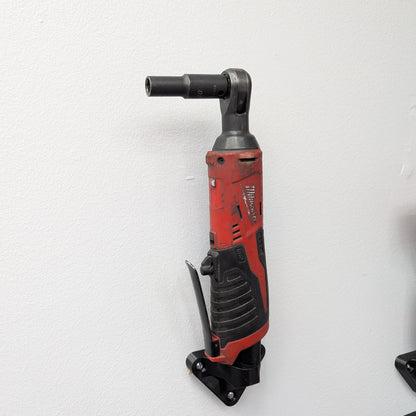 Milwaukee M12 tool mount left facing wall installation for organized tool storage