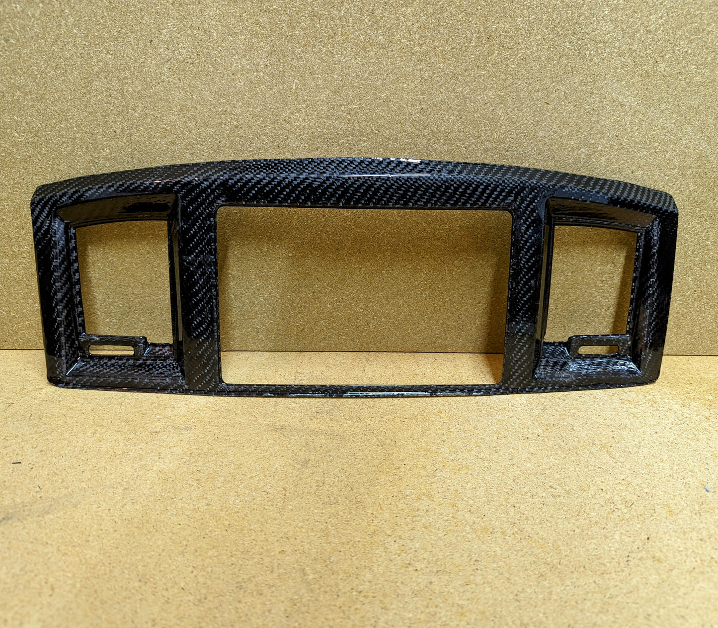 Carbon Fiber Radio Bezel Overlay for 2006-2008 Dodge Ram