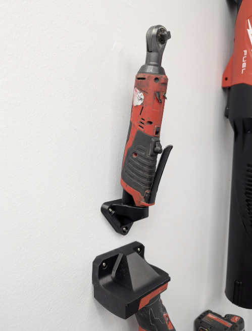 Wall Mount Tool Hanger for M12 Milwaukee Tools
