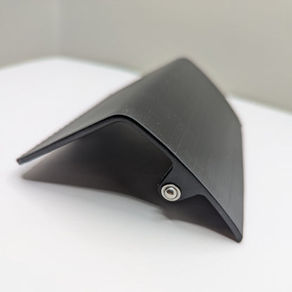 Press fit stainless steel ball detent side view