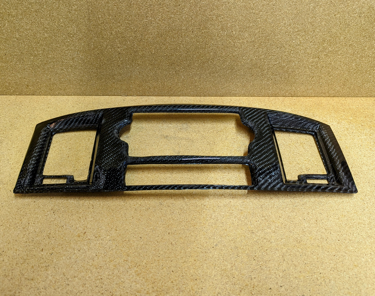 Carbon Fiber Radio Bezel Overlay for 2006-2008 Dodge Ram