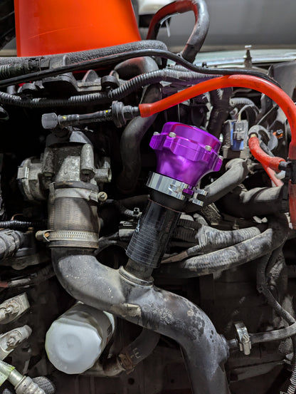 Fiesta ST TiALSport Q BOV Symposer Port Mounting Kit - Billet Adapter & Hardware