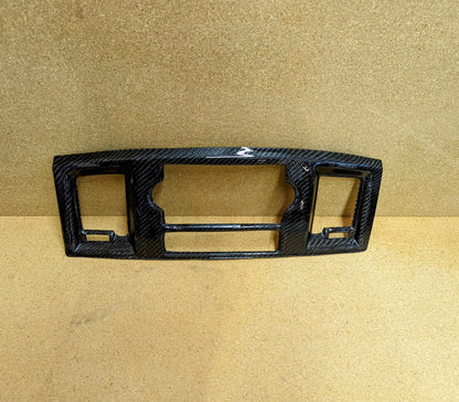 Carbon Fiber Radio Bezel Overlay for 2006-2008 Dodge Ram