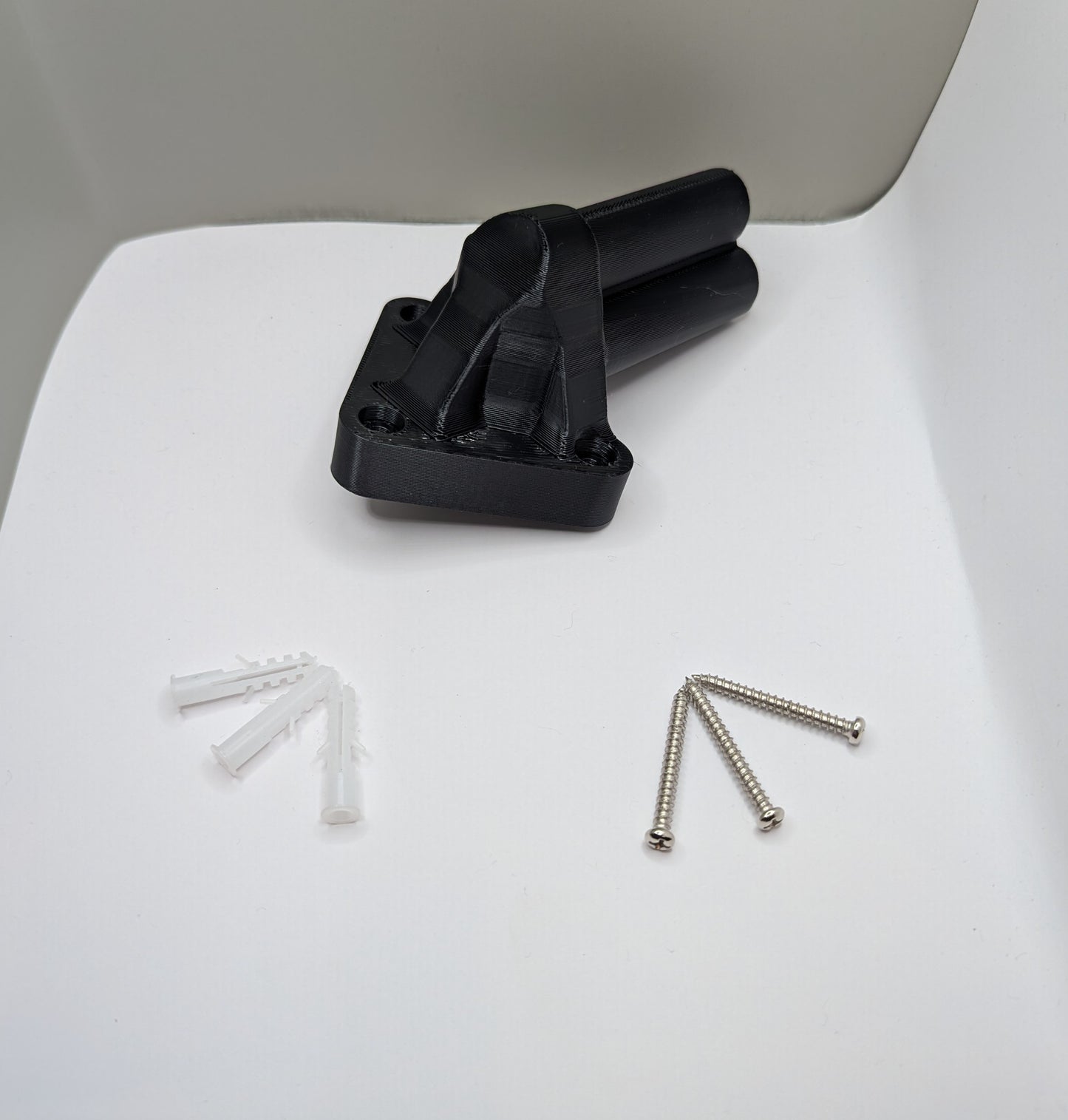 Wall Mount Tool Hanger for M12 Milwaukee Tools; Ratchet, Cutoff Wheel, File sander mounting block