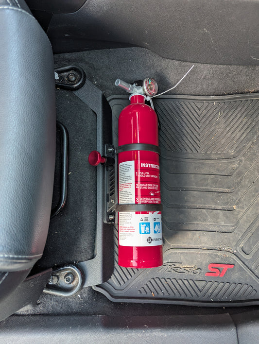 Fire Extinguisher Quick Release Mount for 2014-2019 Fiesta ST