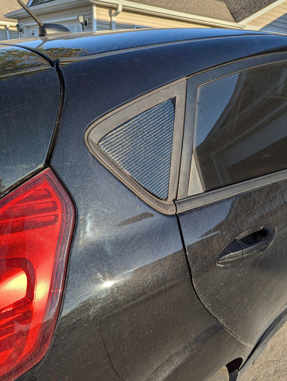 Fiesta ST (2014-2019) Carbon Fiber Rear Window Cover Triangles