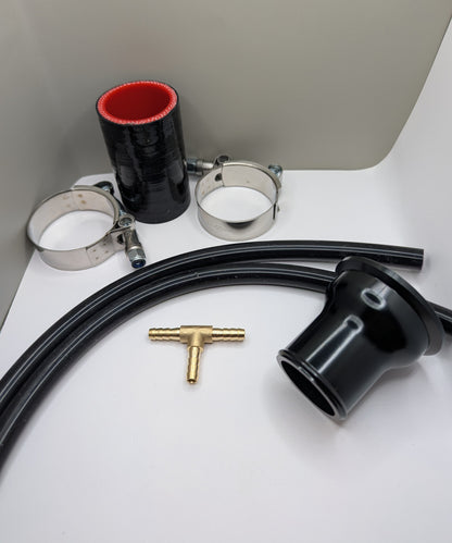 Fiesta ST TiALSport Q BOV Symposer Port Mounting Kit - Billet Adapter & Hardware