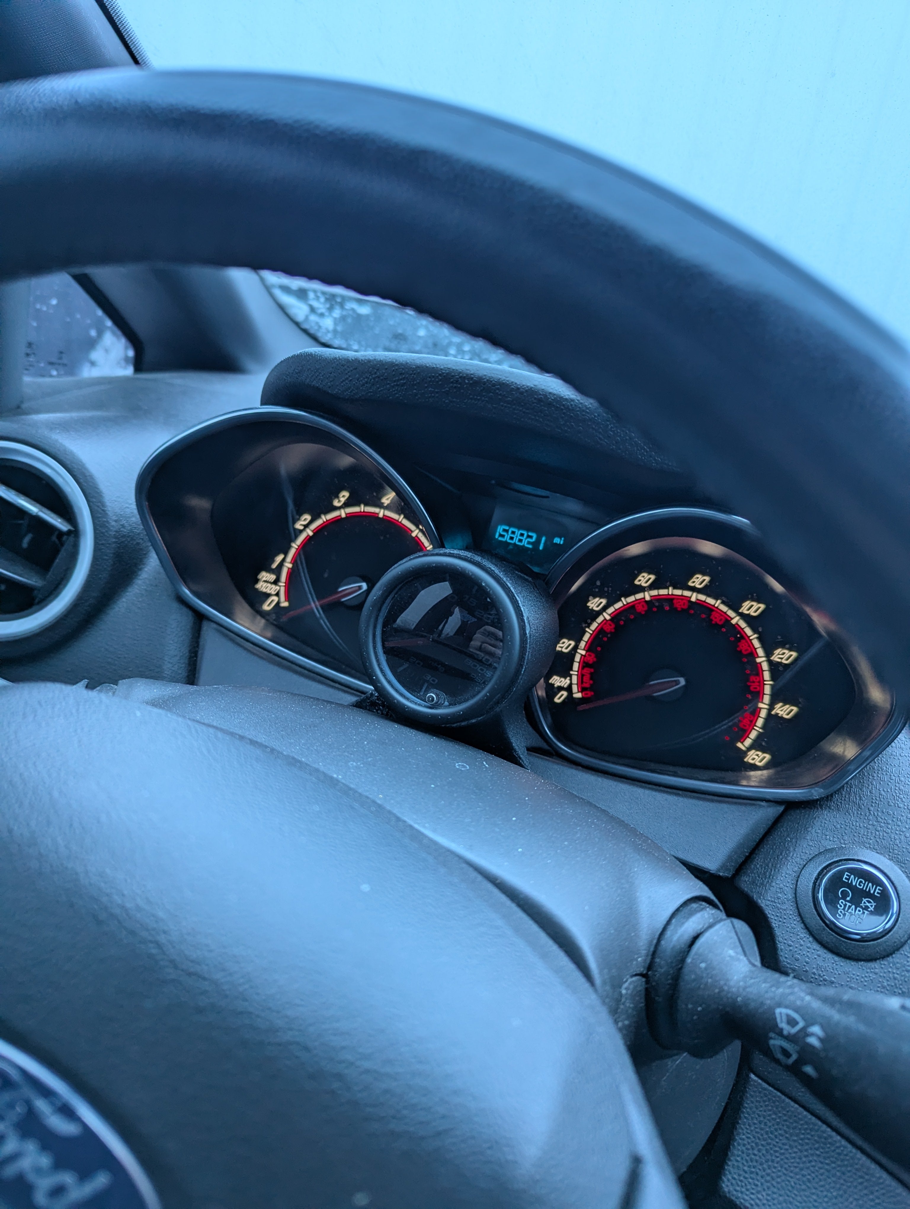 Gauge Pod Mount for Fiesta ST – SVT Design & Fab
