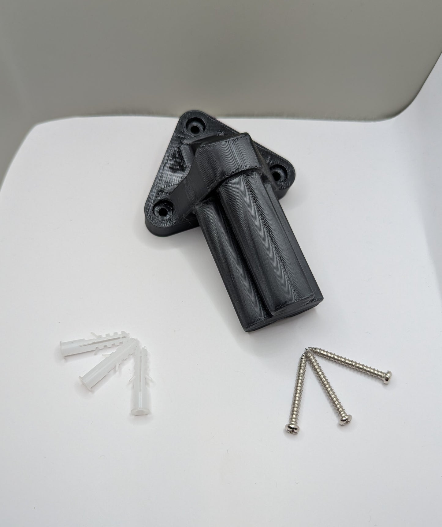 Wall Mount Tool Hanger for M12 Milwaukee Tools; Ratchet, Cutoff Wheel, File sander mounting block